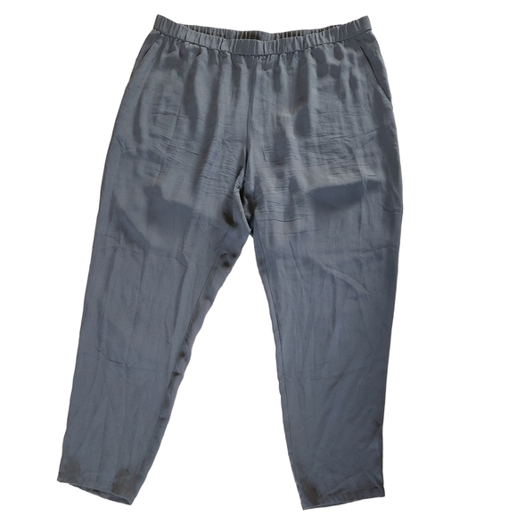 Eileen Fisher Women's 100% Pure Silk pull - on Pants - Picture 4 of 8